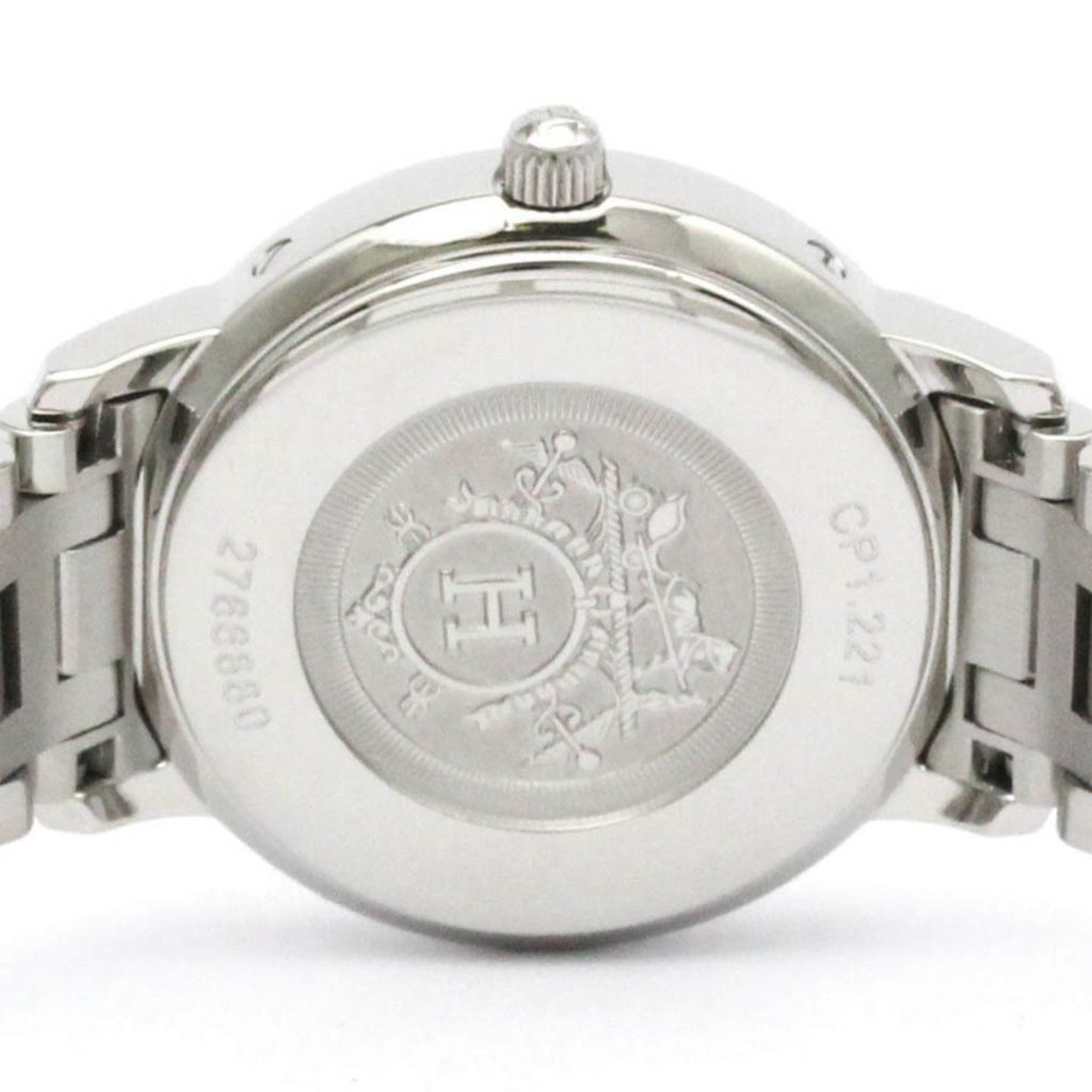 Hermes Clipper Pink Gold Plated Steel