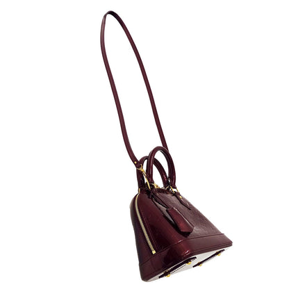 Louis Vuitton Women'S Monogram Vernis Alma Bb Rouge Fauvist Bag M91676