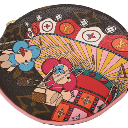Louis Vuitton Monogram Porte Monnaie Long Vivienne Amusement Park Brown M69749 Women'S Canvas Coin