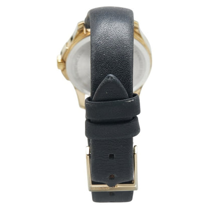 Gucci G Timeless Watch 126.5 Quartz Silver Dial Stainless Steel Leather