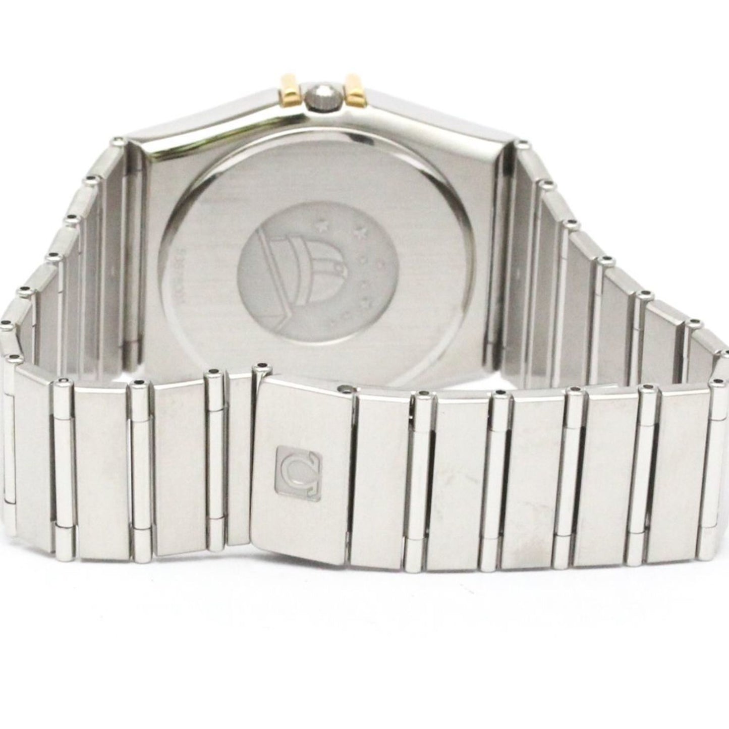 Omega Constellation 18K Gold Steel Quartz