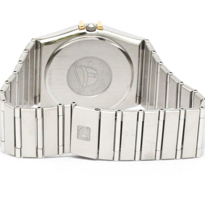 Omega Constellation 18K Gold Steel Quartz