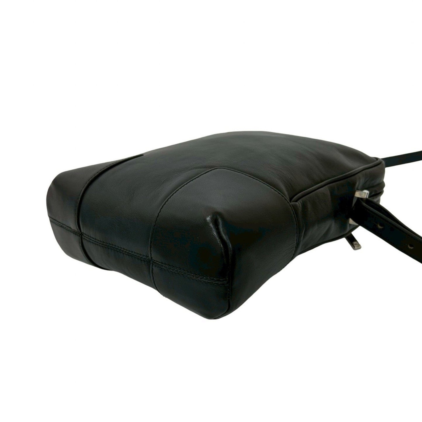 Loewe Anagram Logo Leather Shoulder Bag