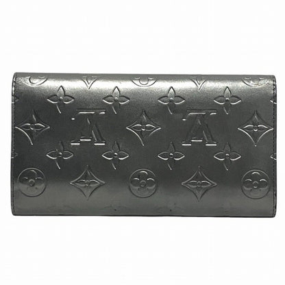 Louis Vuitton Monogram Matte Porte Tresor International M65102 Noir Tri-Fold Wallet