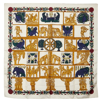Hermes Herms Carr 90 Torana Scarf