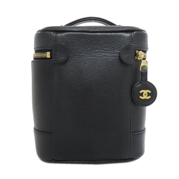 Chanel Vanity Tote Bag In Grained Calfskin