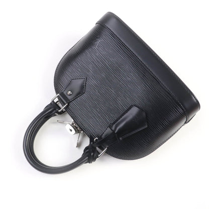 Louis Vuitton Alma Bb (M24645) Epi Leather Noir 2-Way Handbag/Shoulder Bag