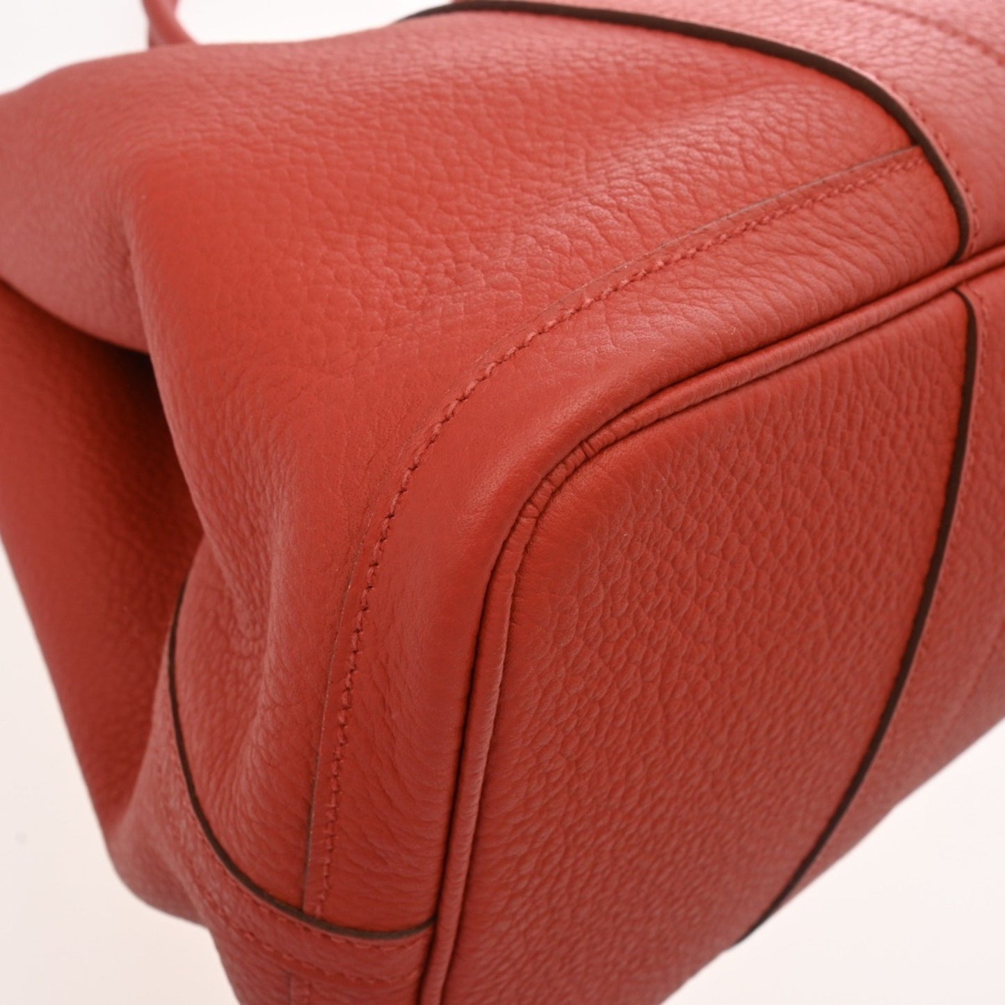 Hermes Garden Party Pm Rouge Duchesse Handbag