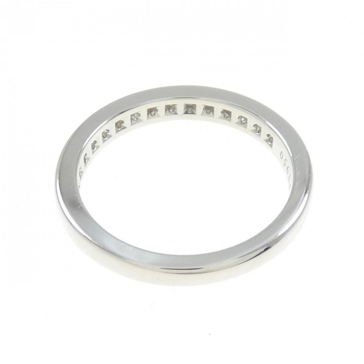 Tiffany Half Circle Channel Setting Ring