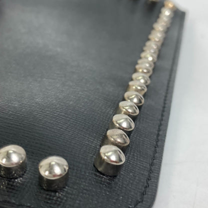 Fendi Studded Pouch Karl Lagerfeld Carlito Clutch Bag Leather