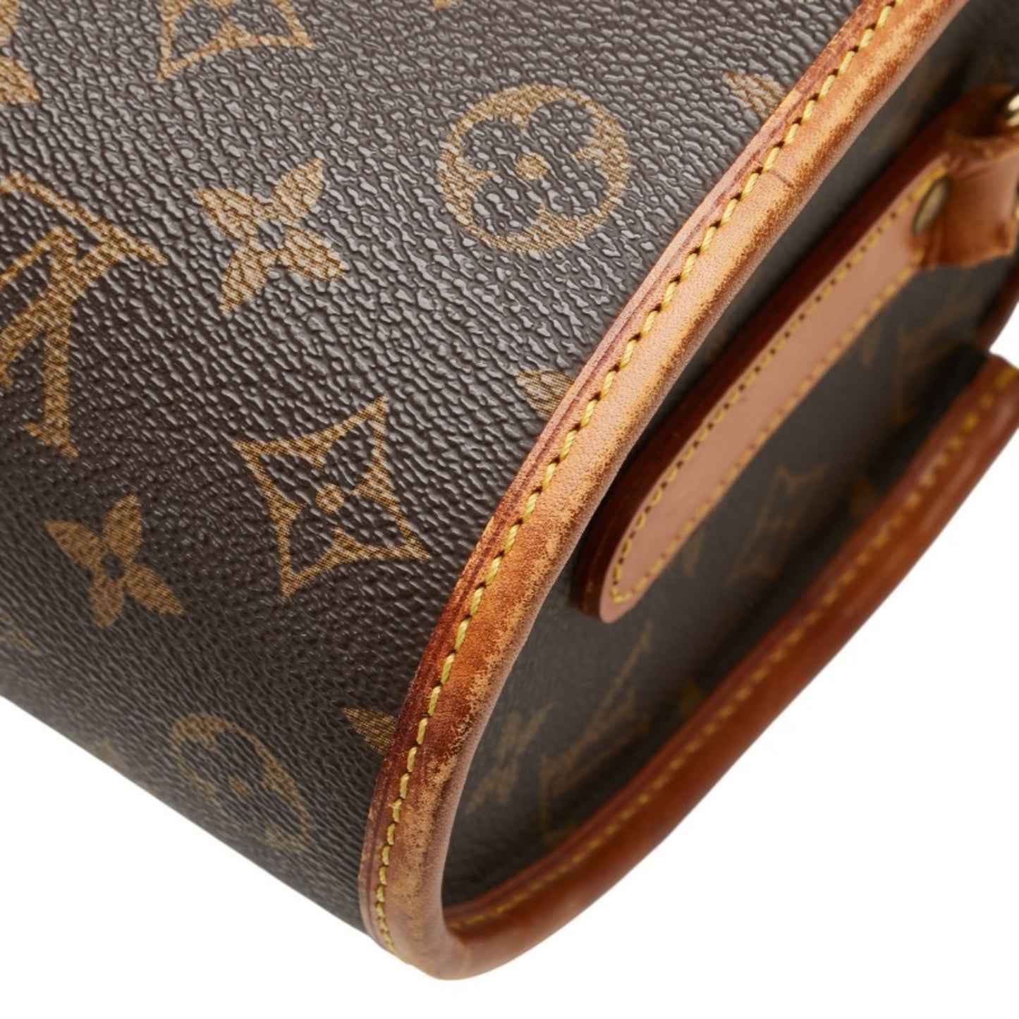 Louis Vuitton Monogram Marne Shoulder Bag M51369 Brown Leather