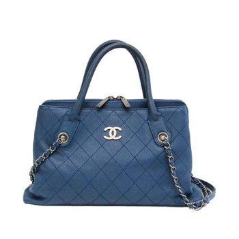 Chanel Wild Stitch Women'S Grained Calfskin Handbag