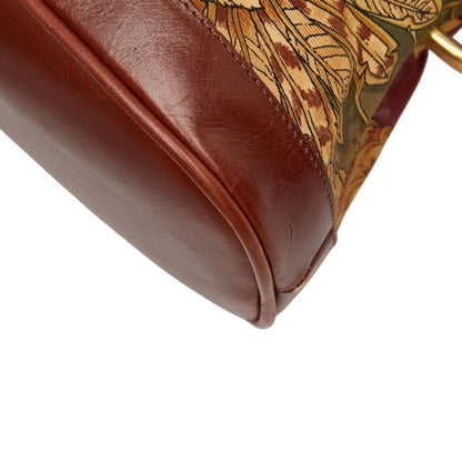 Salvatore Ferragamo Botanical Print Handbag/Shoulder Bag