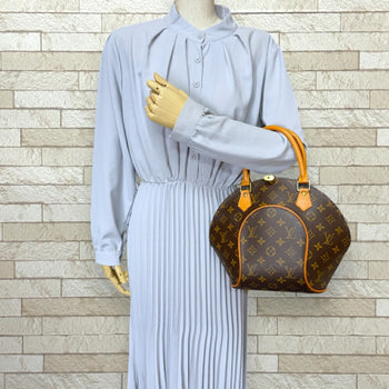 Louis Vuitton Ellipse Pm Monogram Handbag Canvas M51127 Brown