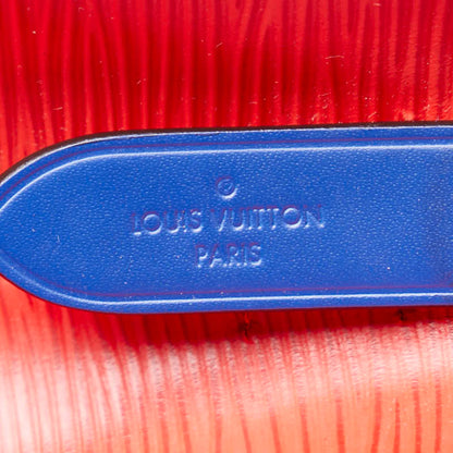 Louis Vuitton Epi Neonoe Handbag Shoulder Bag M54365 Coquelicot Blue Leather
