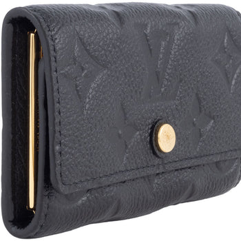 Louis Vuitton Key Case Multicle 6 M64421 Monogram Empreinte Leather Black