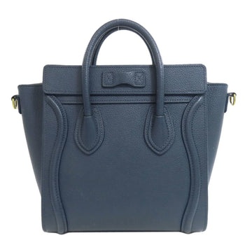 Celine Luggage Nano Handbag In Calfskin