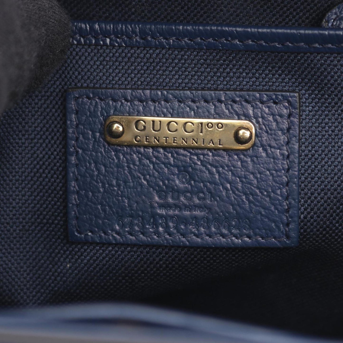 Gucci Bamboo 1947 Gg Logo Handbag