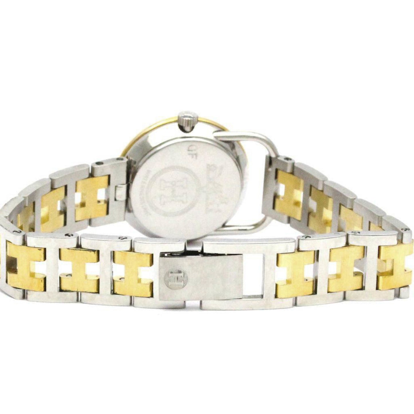 Hermes Arceau Quartz Gold Plated Steel Quartz