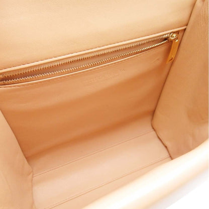 Bottega Veneta The Clip Shoulder Bag With V-Neck And Flap