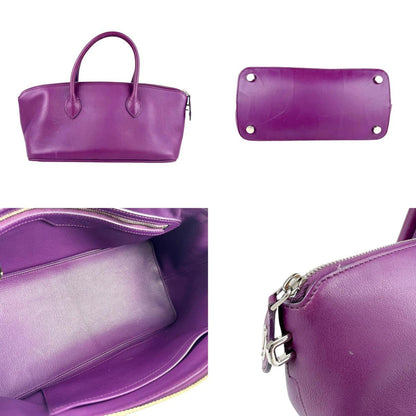 Louis Vuitton Louis Vuitton Handbag Sp Order Automaro Kinuri Leather Purple