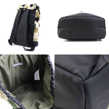 Stella Mccartney Backpack Boa Nylon Beige X Khaki