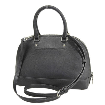 Coach Coach Sierra Satchel Heart Bag Handbag Shoulder Black Red F24609