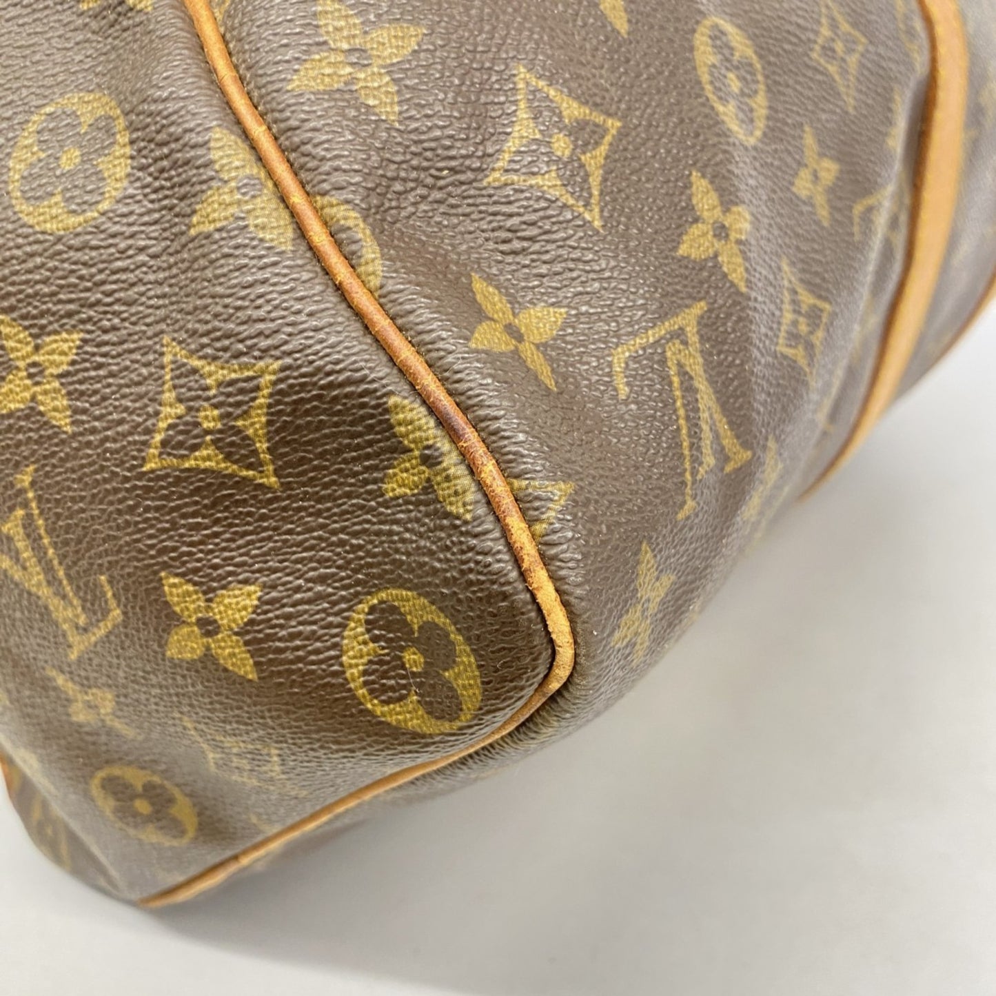 Louis Vuitton Monogram Keepall 45 Boston Bag M41428 Brown