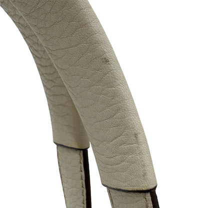 Salvatore Ferragamo Ferragamo Gancini Tote Bag In White Leather