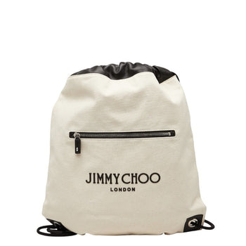 Jimmy Choo Backpack/Knapsack In Ivory