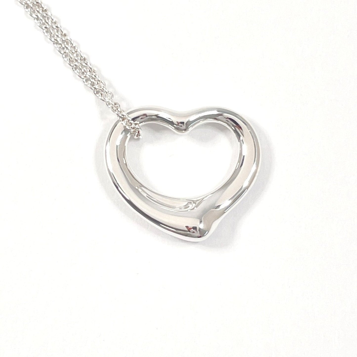 Tiffany & Co. Tiffany Heart Elsa Peretti Necklace In 925 Sterling Silver