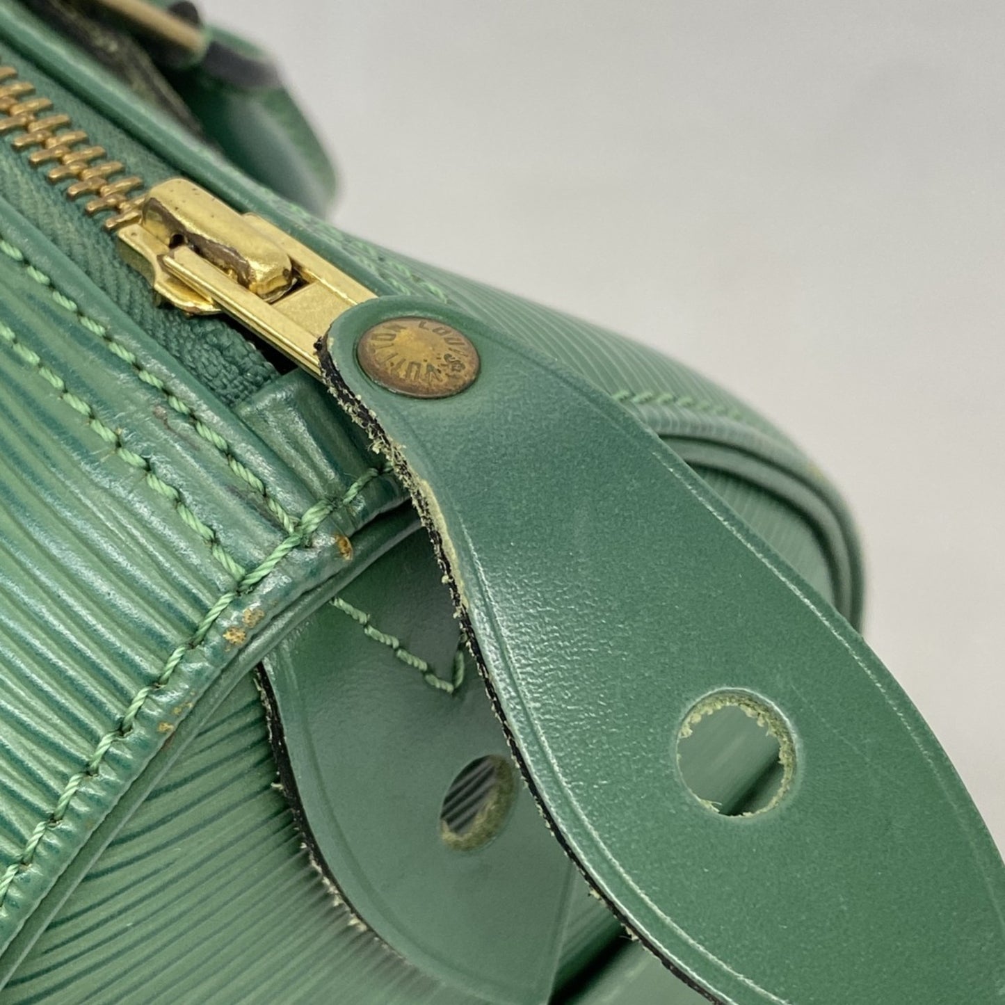 Louis Vuitton Epi Speedy 25 Handbag M43014 Borneo Green