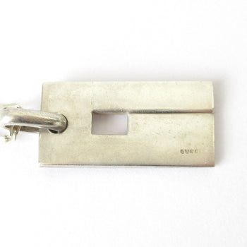 Gucci G Plate Necklace In Sv925 Silver