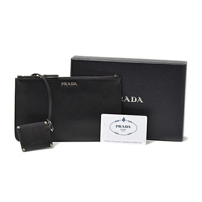 Prada Men'S And Women'S Pouch Bag-In-Bag In Saffiano Leather