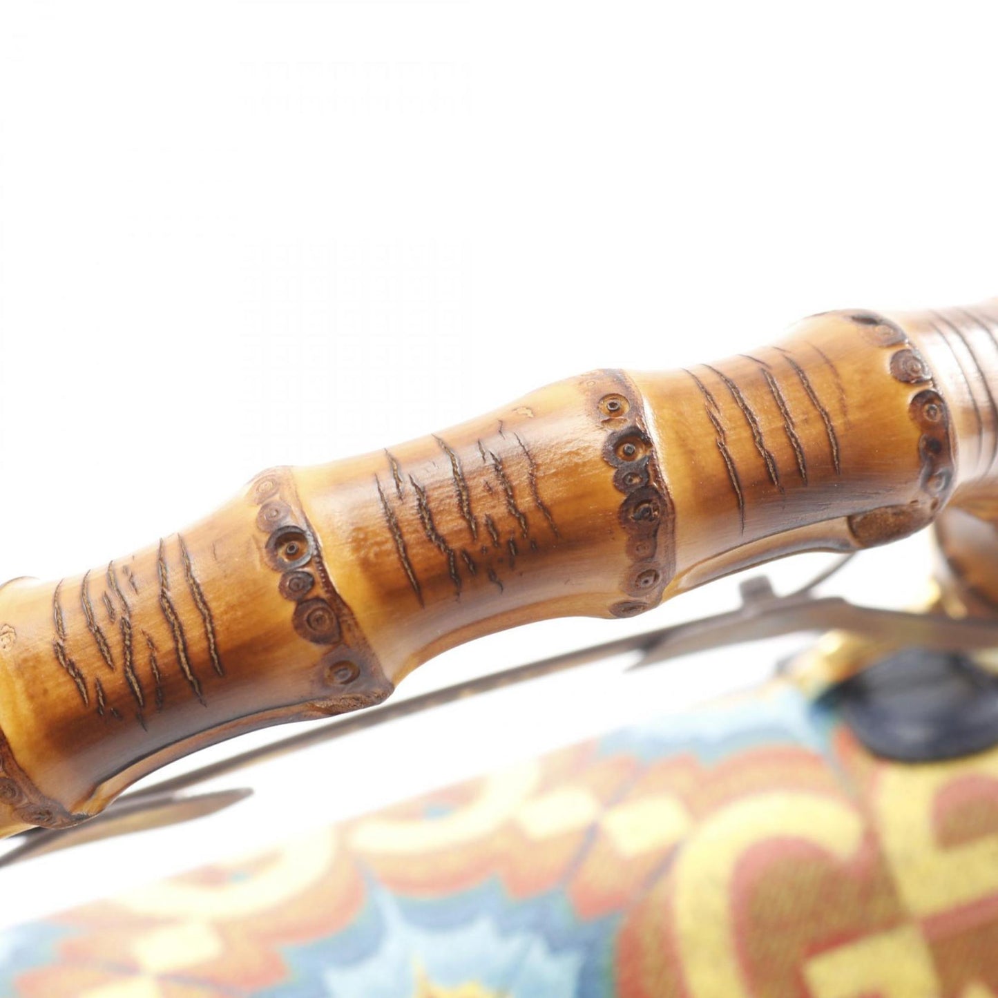 Gucci Bamboo 1947 Gg Logo Handbag