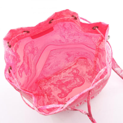 Christian Dior Diortravel Toile De Jouy Pouch Bag