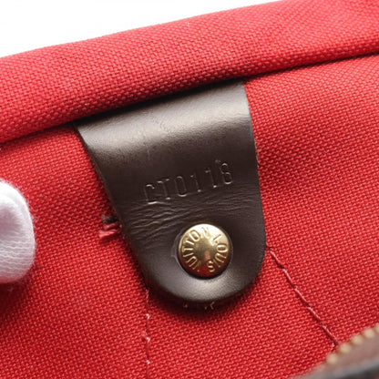 Louis Vuitton Speedy Bandouliere 30 Handbag Bag Coated Canvas Leather Damier