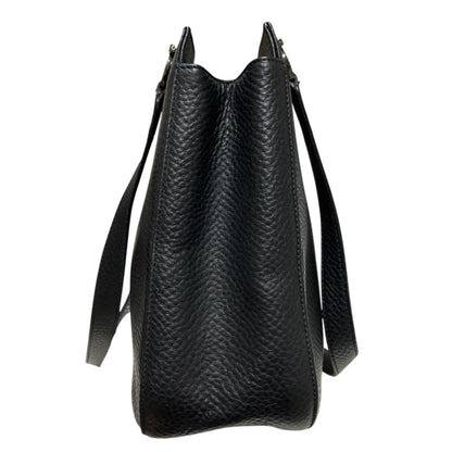 Salvatore Ferragamo Gancini Hardware Leather Tote Bag