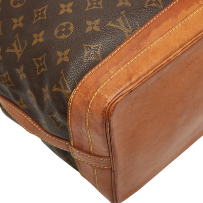 Louis Vuitton Monogram Noe One-Shoulder Bag M42224 Brown Leather
