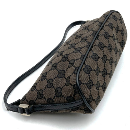 Gucci 002058 Pouch Gg Canvas Brown/Black