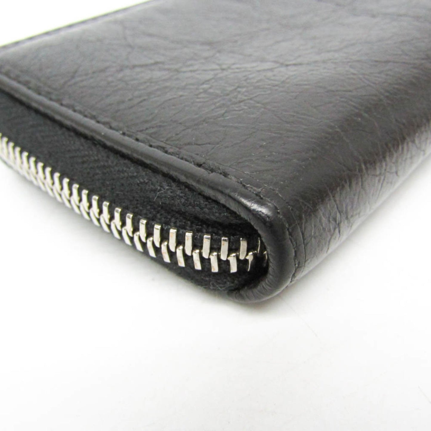 Gucci Interlocking G Coin Case 581530 Leather Card Case Black