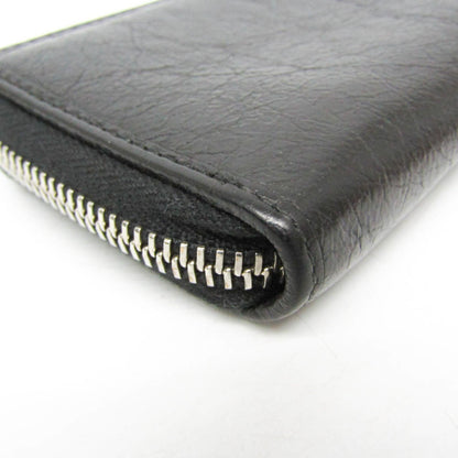 Gucci Interlocking G Coin Case 581530 Leather Card Case Black