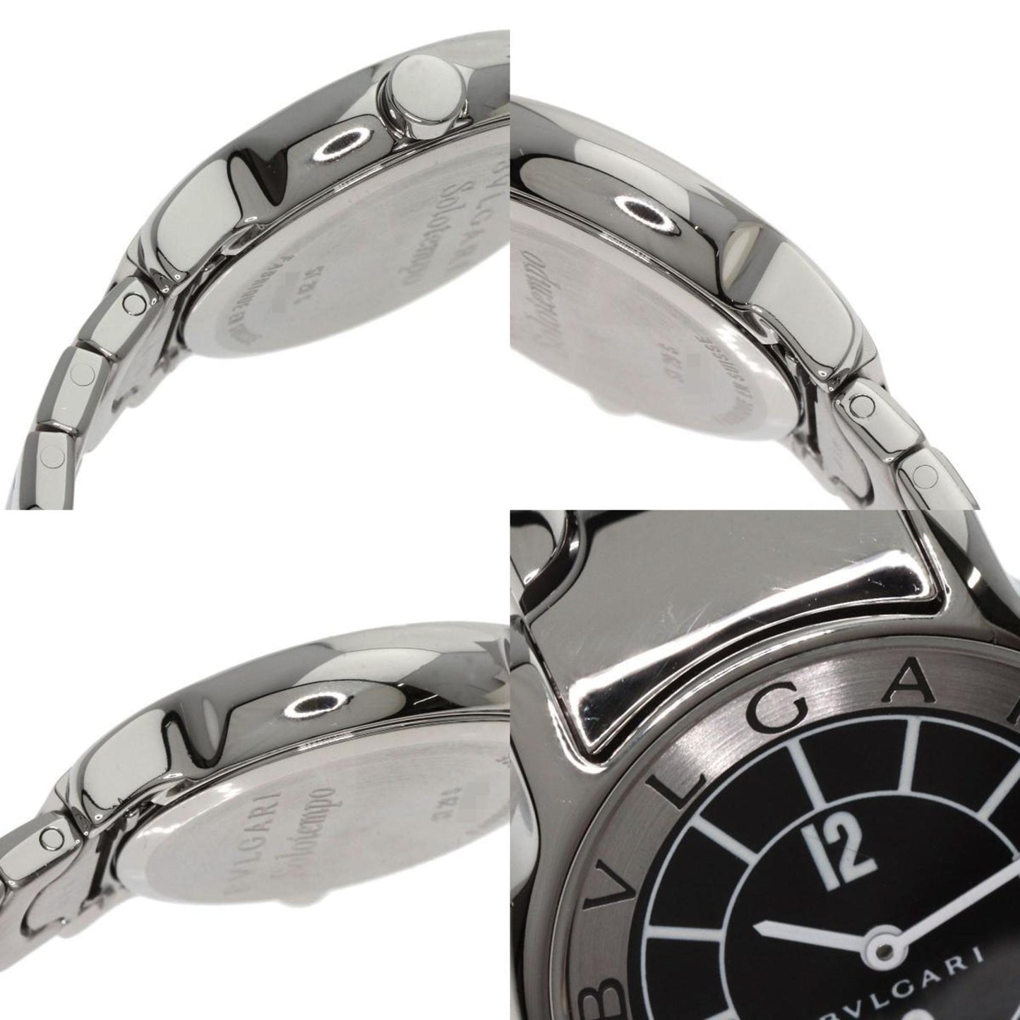 Bvlgari St29S Solotempo Stainless Steel/Ss