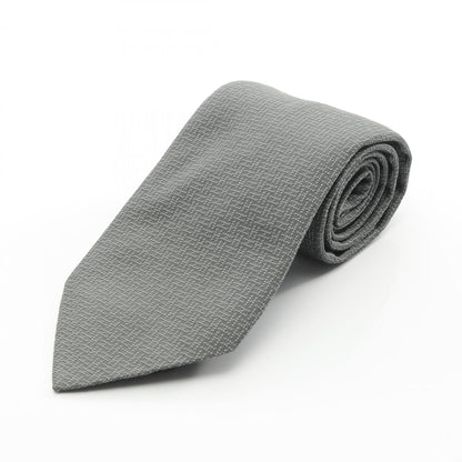 Hermes Herms H-Patterned Silk Tie For Men