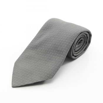 Hermes Herms H-Patterned Silk Tie For Men