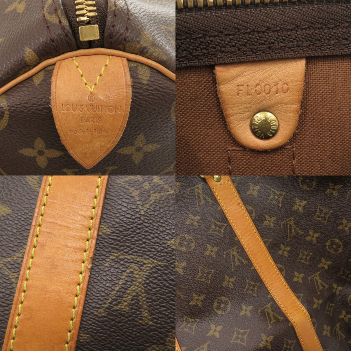 Louis Vuitton Keepall 50 Monogram M41426 Brown Boston Bag 0371 Louis Vuitton