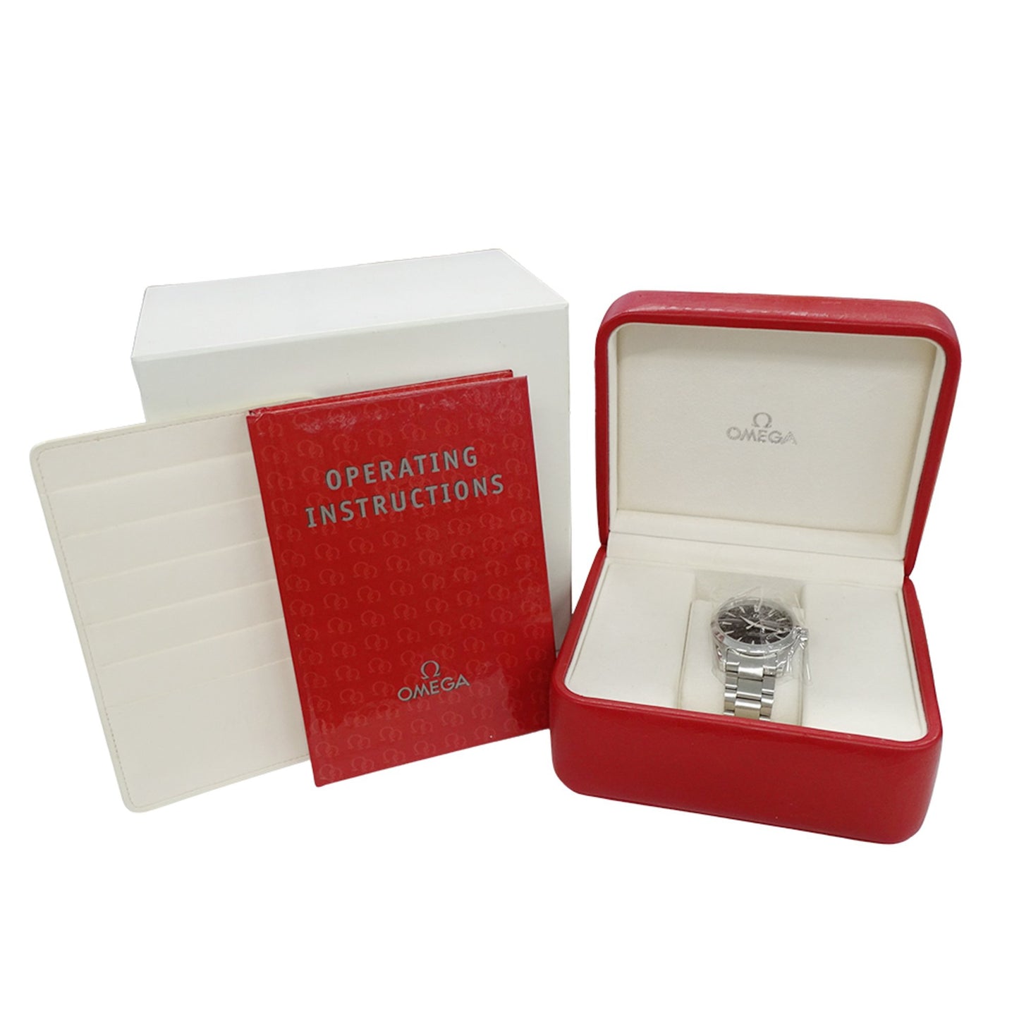 Omega Seamaster Aqua Terra 2518.50 Boys' Brand Watch Date Quartz Qz Stainless Steel Ss Silver Black