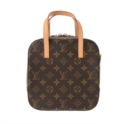 Louis Vuitton Monogram Spontini 2-Way Brown M47500 Women'S Canvas Handbag