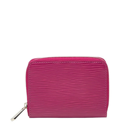 Louis Vuitton Epi Zippy Coin Purse M6015L Grenard Purple Leather