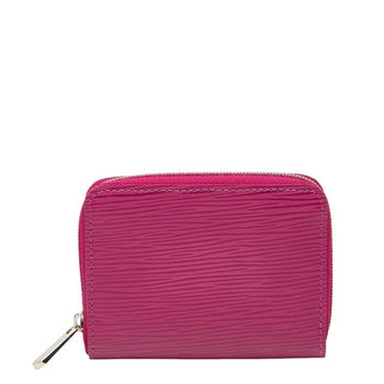 Louis Vuitton Epi Zippy Coin Purse M6015L Grenard Purple Leather